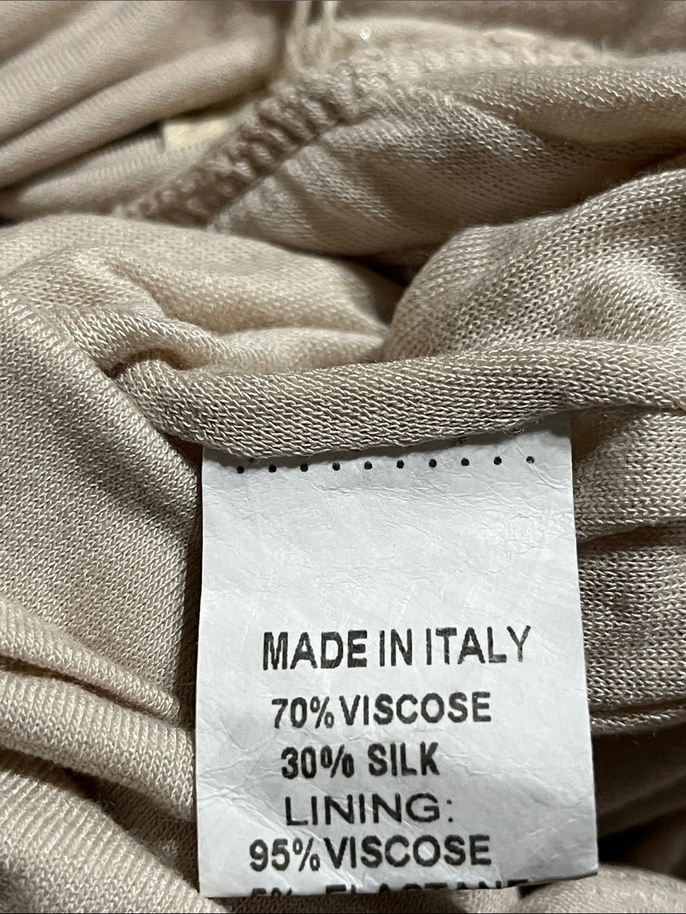 Guisy Made in Italy Silk Blend Wide Leg Pants - Picture 6 of 8